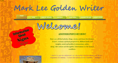 Desktop Screenshot of markleegoldenwriter.com